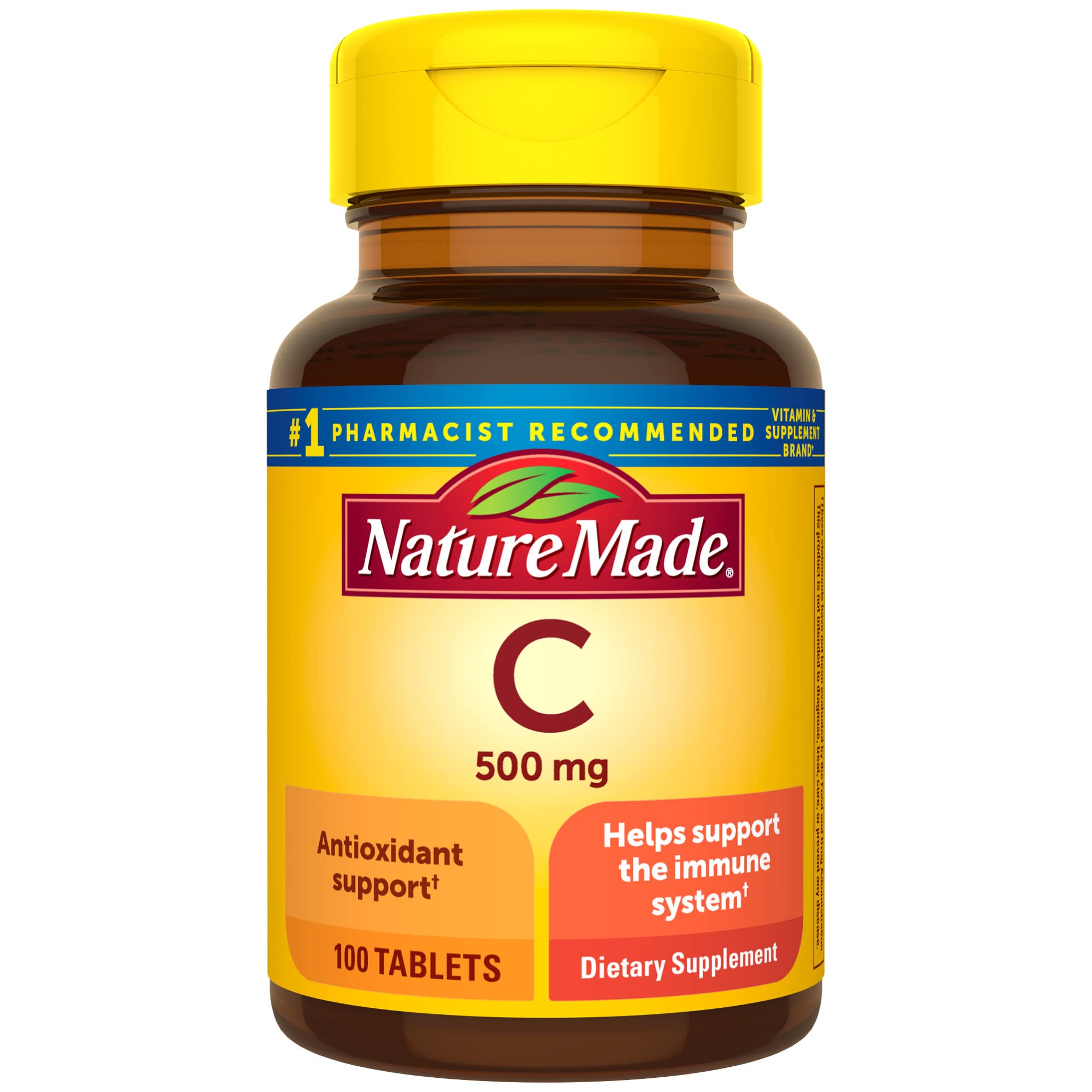 Foto 2 pulgar | Suplemento Vitamina C Nature Made 500 mg 100 Tabletas - Venta Internacional