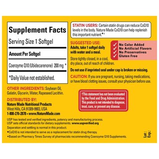 Foto 5 | Suplemento Nature Made 200 mg 105 Cápsulas Blandas - Venta Internacional