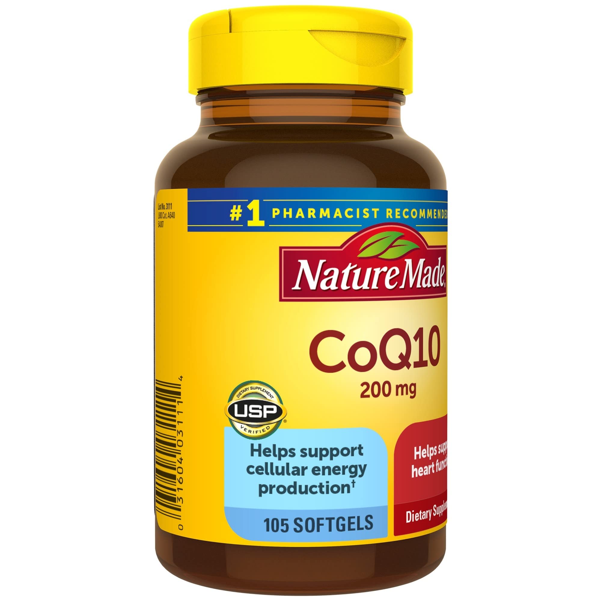 Foto 8 pulgar | Suplemento Nature Made 200 mg 105 Cápsulas Blandas - Venta Internacional