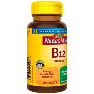 Foto 7 | Suplemento Nature Made Vitamina B12 500 Mcg 100 Tabletas - Venta Internacional