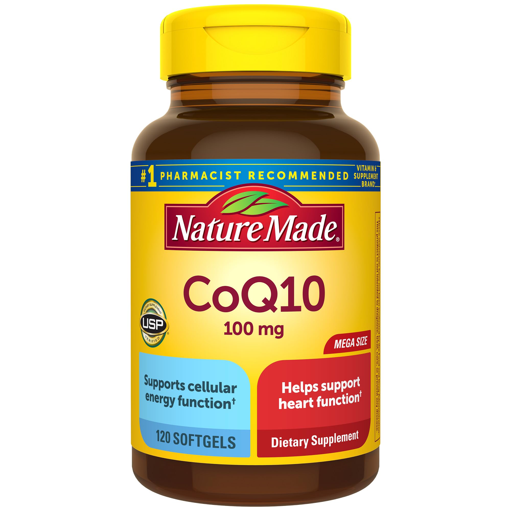 Foto 2 pulgar | Suplemento Dietético Nature Made Coq10 100 Mg 120 Cápsulas Blandas - Venta Internacional