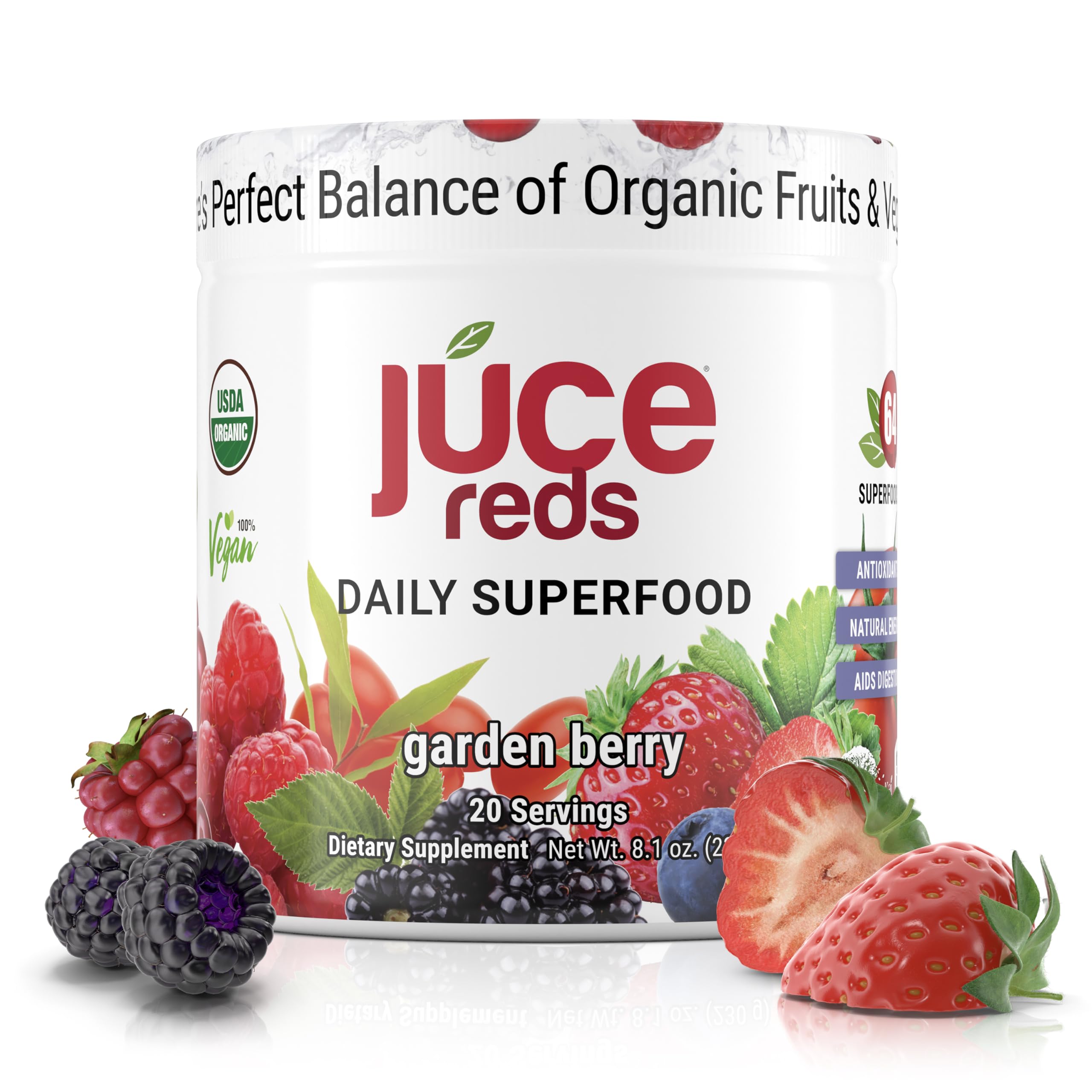 Foto 2 pulgar | Suplemento Terra Kai Organics Juce Reds 230 g-Venta Internacional