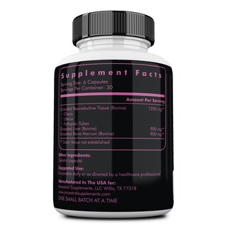 Foto 2 | Suplemento Ancestral Supplements Fem Liver 180 Cápsulas - Venta Internacional.