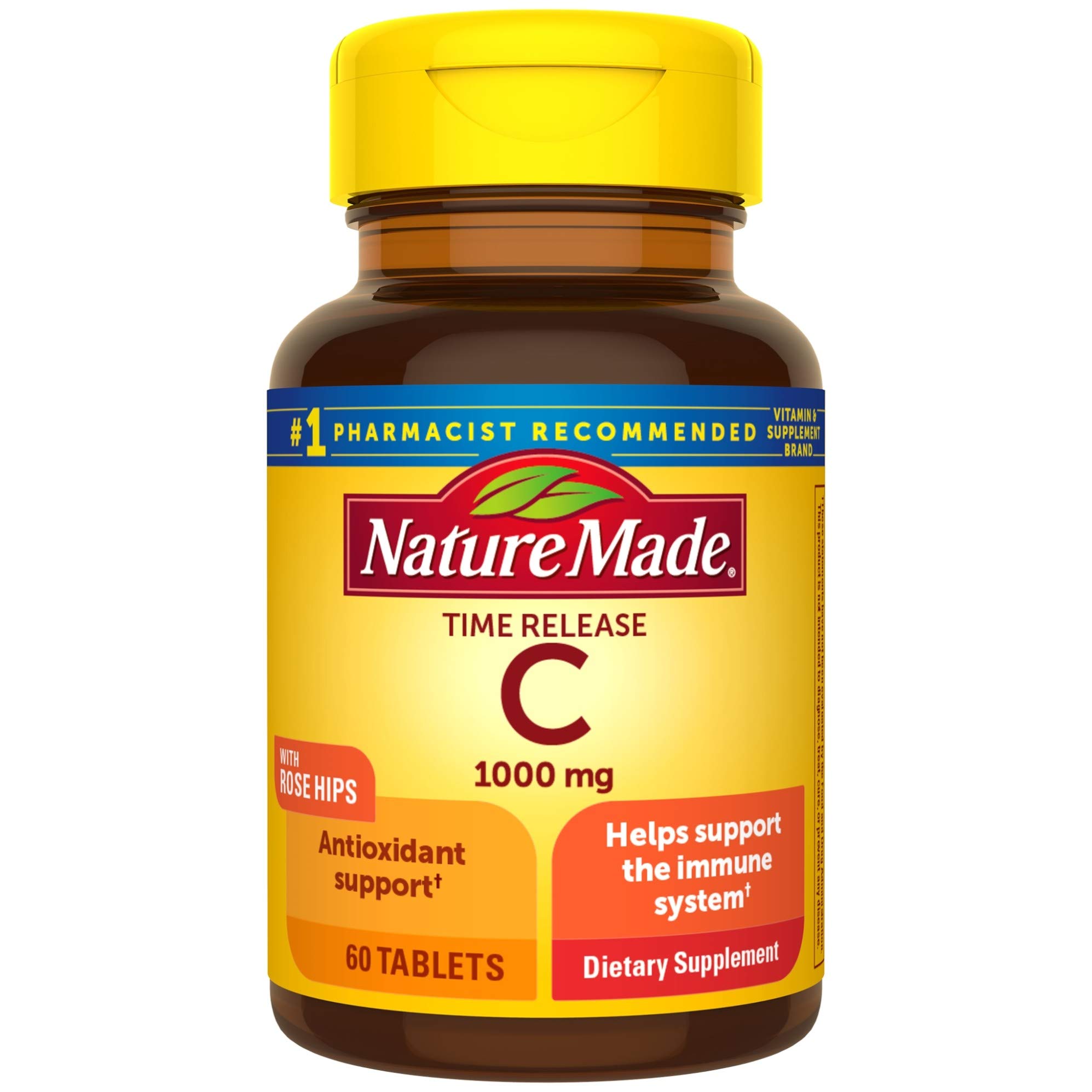 Foto 2 pulgar | Suplemento de Vitamina C Nature Made 1000 mg con Rosa Mosqueta 60 Comprimidos - Venta Internacional