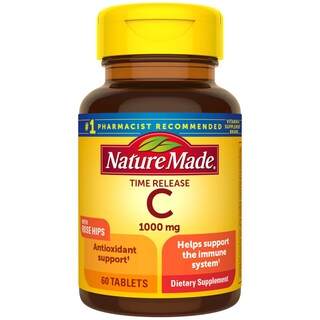 Foto 1 | Suplemento de Vitamina C Nature Made 1000 mg con Rosa Mosqueta 60 Comprimidos - Venta Internacional
