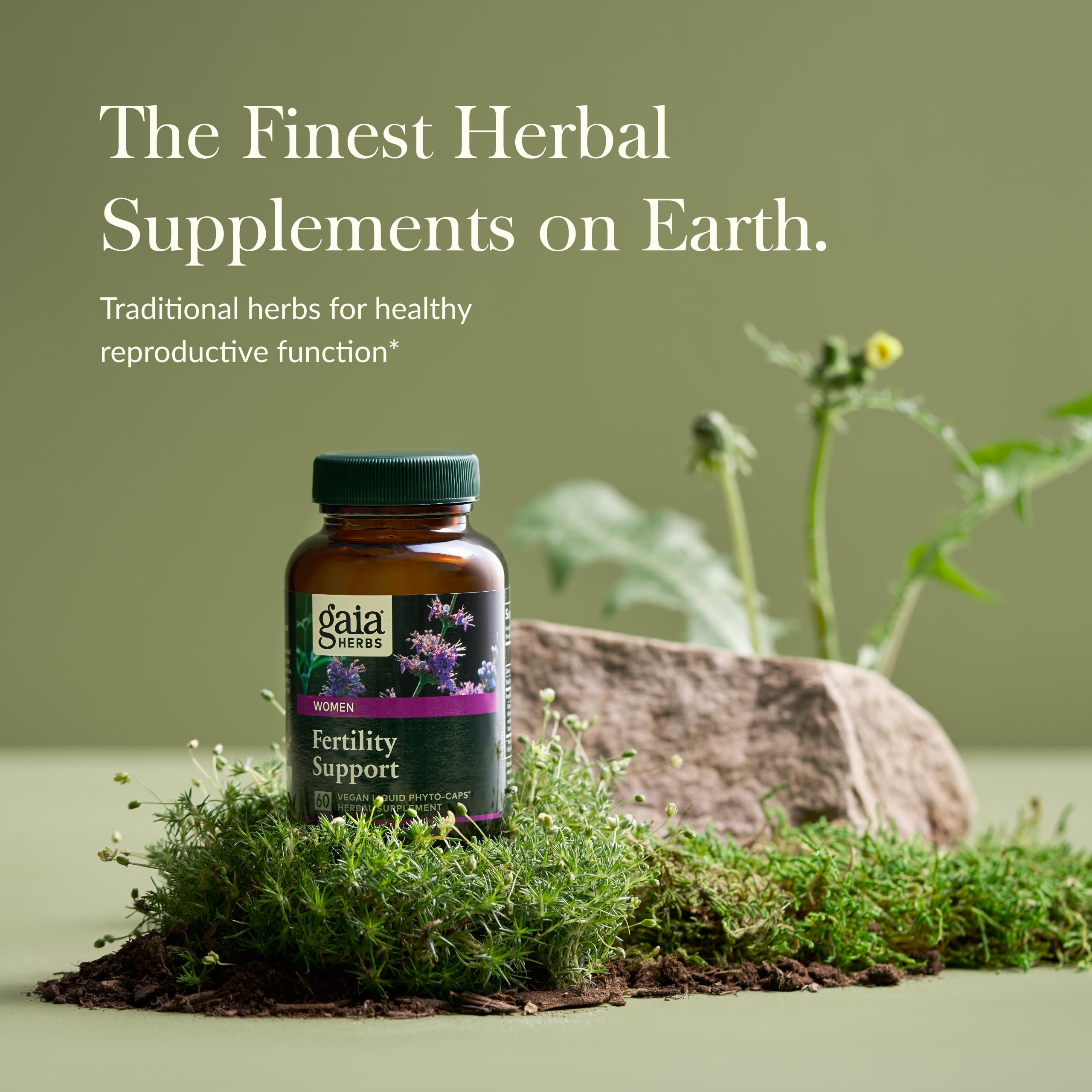 Foto 4 pulgar | Suplementos Para La Fertilidad Gaia Herbs Fertility Support 60 Cápsulas - Venta Internacional.
