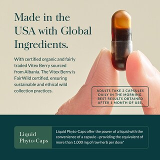 Foto 4 | Suplementos Para La Fertilidad Gaia Herbs Fertility Support 60 Cápsulas - Venta Internacional.