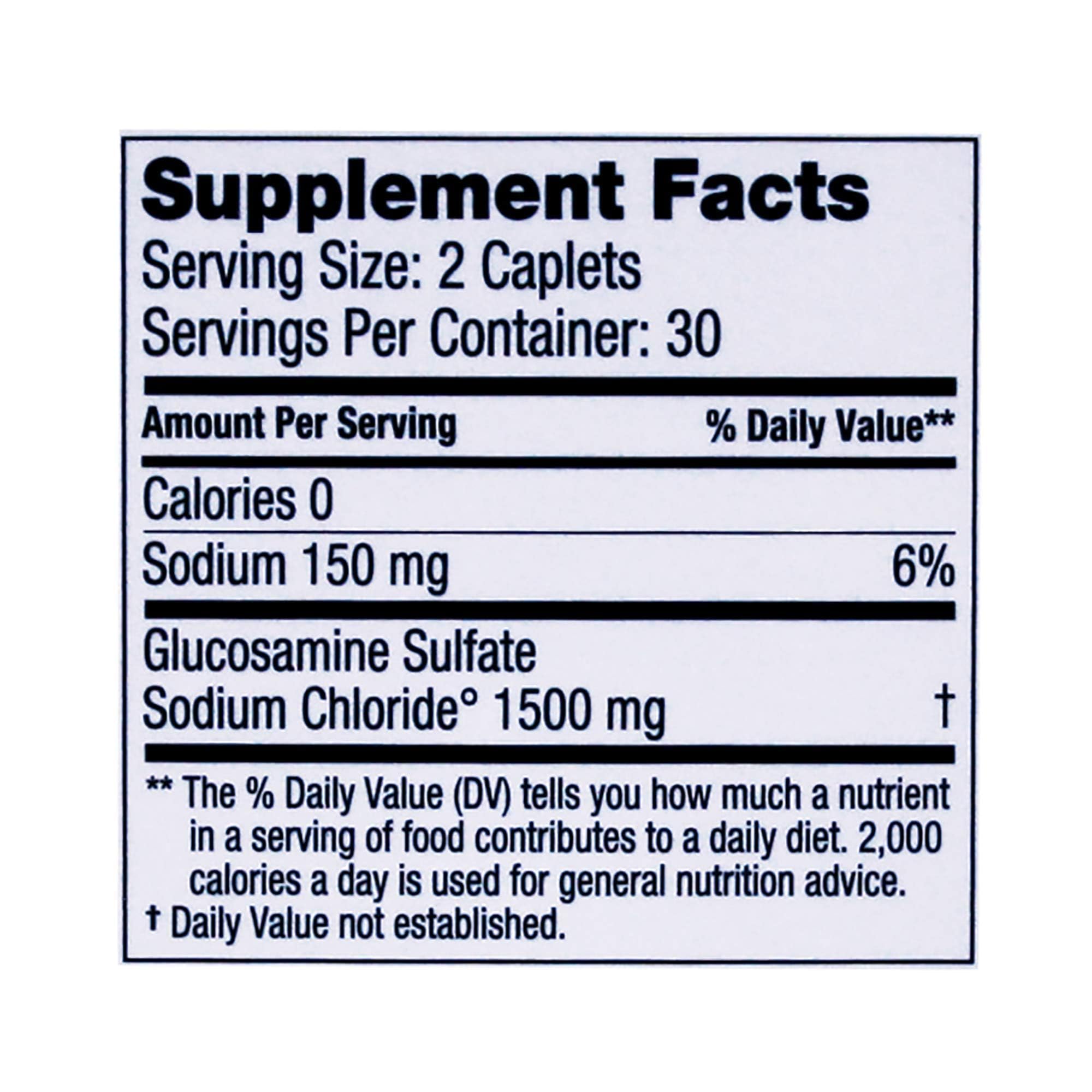 Foto 5 | Suplemento Dona Sulfato De Glucosamina Cristalino 750 Mg 60 Píldoras - Venta Internacional