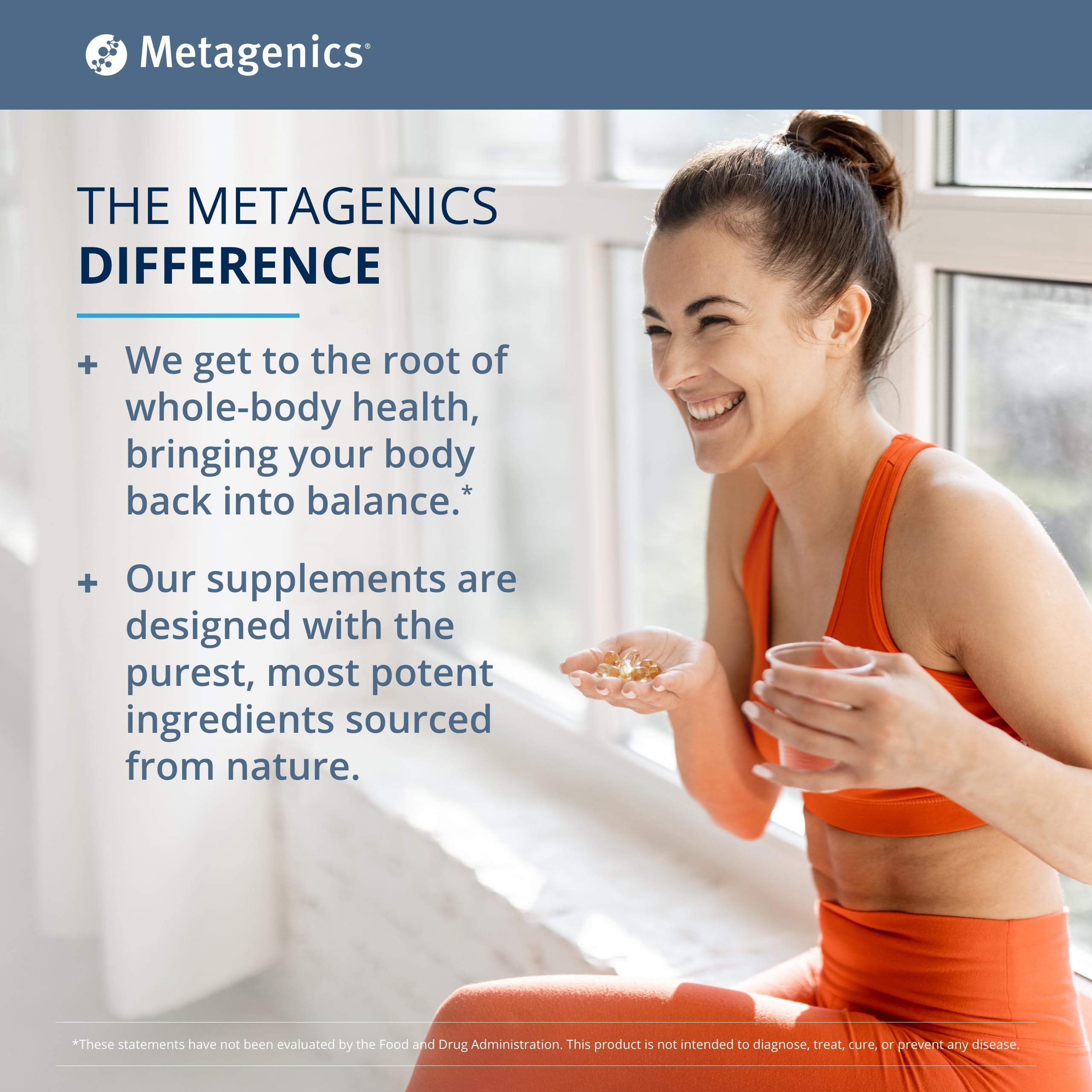 Foto 7 | Suplemento Metagenics Serenagen Herbal Stress Management 60 Comprimidos - Venta Internacional.