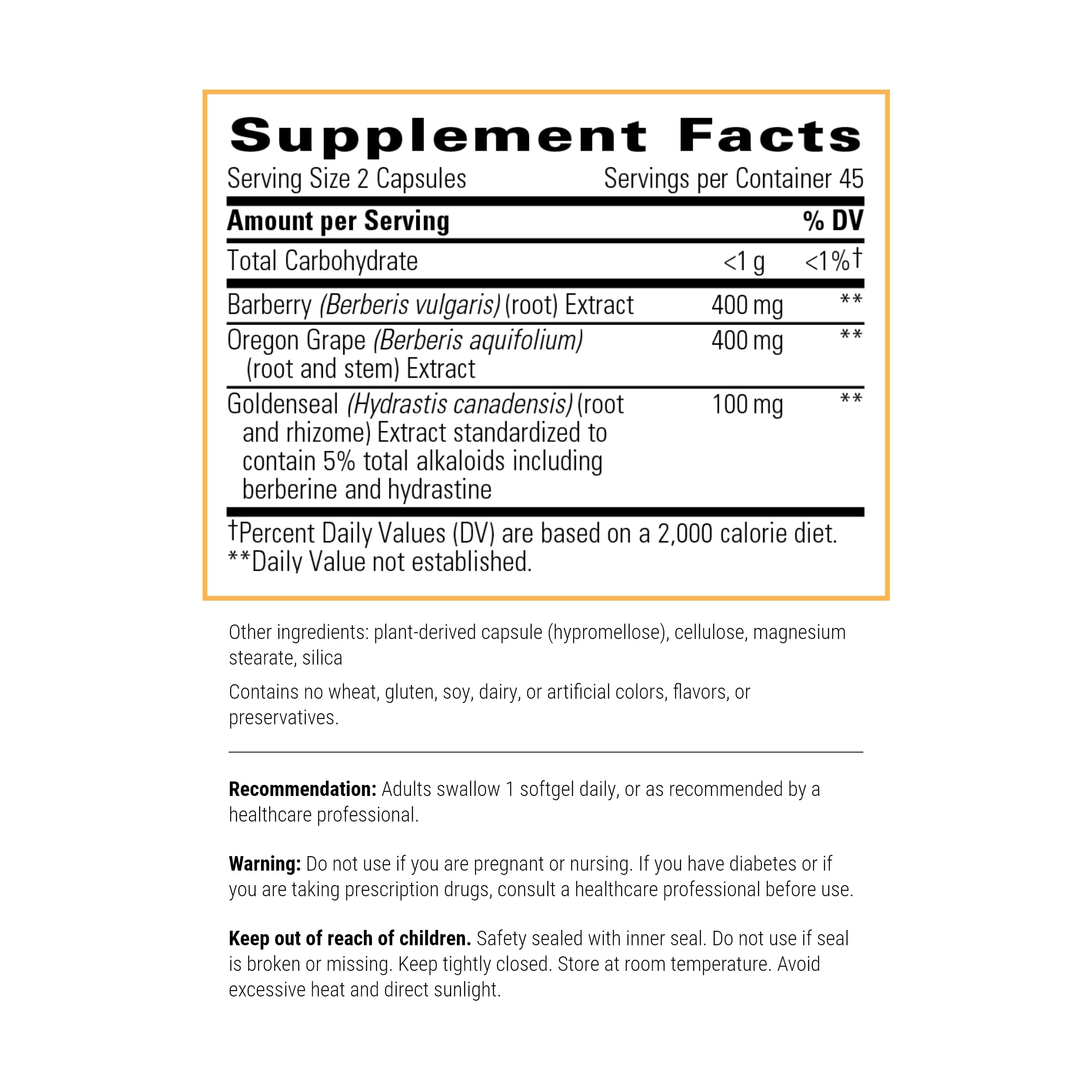 Foto 3 pulgar | Suplemento Integrative Therapeutics  Berberine Complex de 90 Tabletas-Venta Internacional
