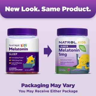 Foto 2 | Suplemento Natrol Kids de Melatonina 1 mg Gomitas para Dormir 60 Gomitas - Venta Internacional