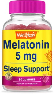 Foto 1 | Gomitas Wellyeah De Melatonina 5 mg Sabores Naturales 60 Gomitas - Venta Internacional