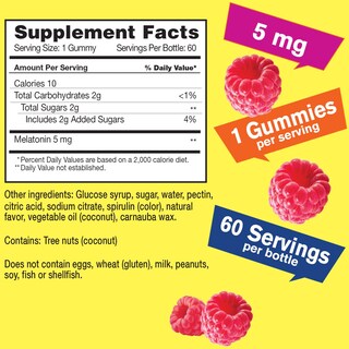 Foto 3 | Gomitas Wellyeah De Melatonina 5 mg Sabores Naturales 60 Gomitas - Venta Internacional