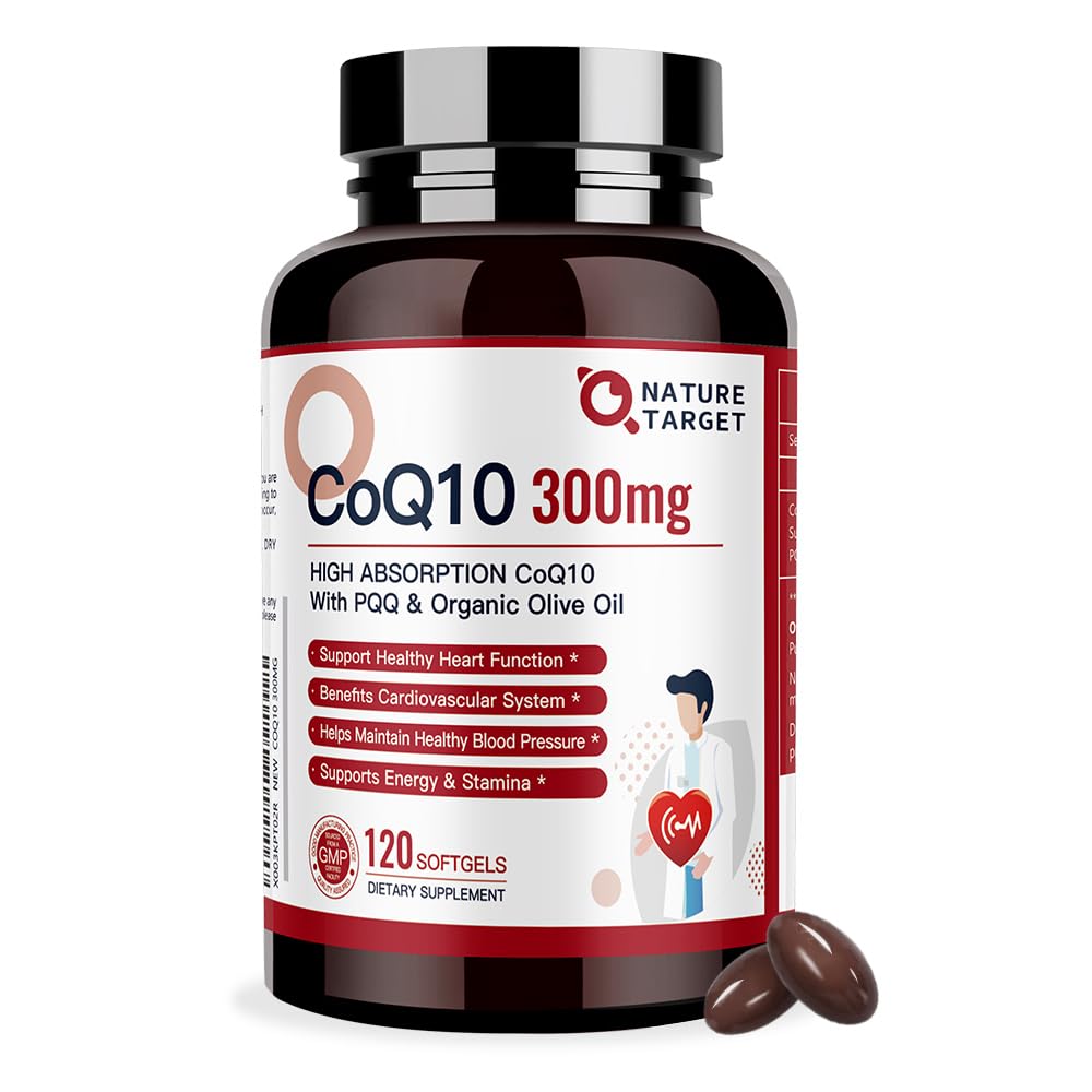 Suplemento Nature Target Coq10 de 120 Tabletas-Venta Internacional
