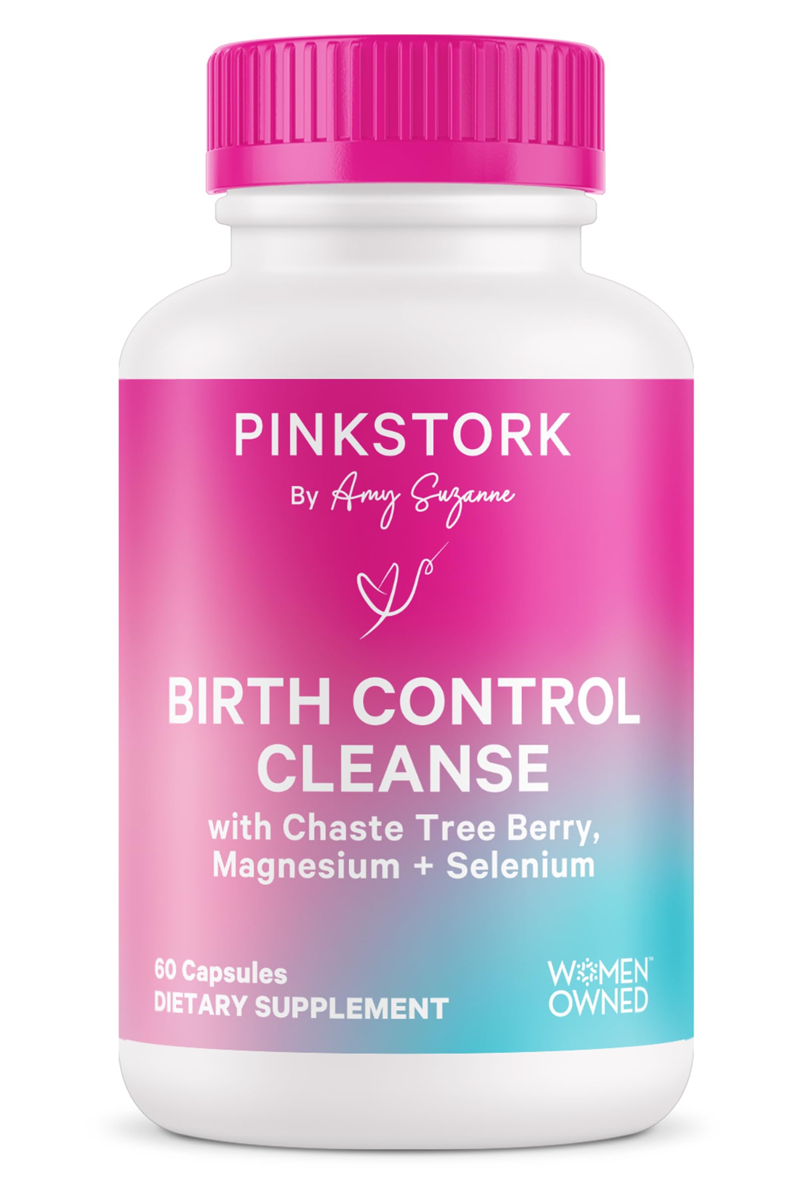 Foto 1 | Suplemento de Fertilidad Pink Stork Birth Control Cleanse 60 Cápsulas - Venta Internacional