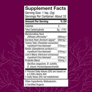 Foto 2 | Suplemento Host Defense Mycobotanicals Microbiome Powder - Venta Internacional