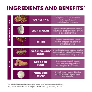Foto 4 | Suplemento Host Defense Mycobotanicals Microbiome Powder - Venta Internacional