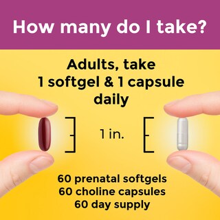 Foto 5 | Vitamina Prenatal+colina Nature Made - Venta Internacional