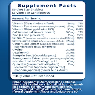 Foto 6 | Suplementos para la Próstata Real Health The Prostate Formula 270 Unidades - Venta Internacional