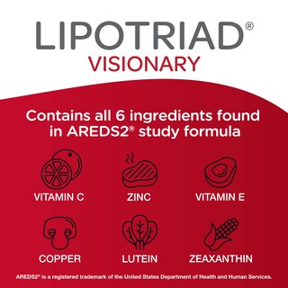 Foto 4 | Suplemento Lipotriad Visionary Eye Vitamin 90 Cápsulas - Venta Internacional