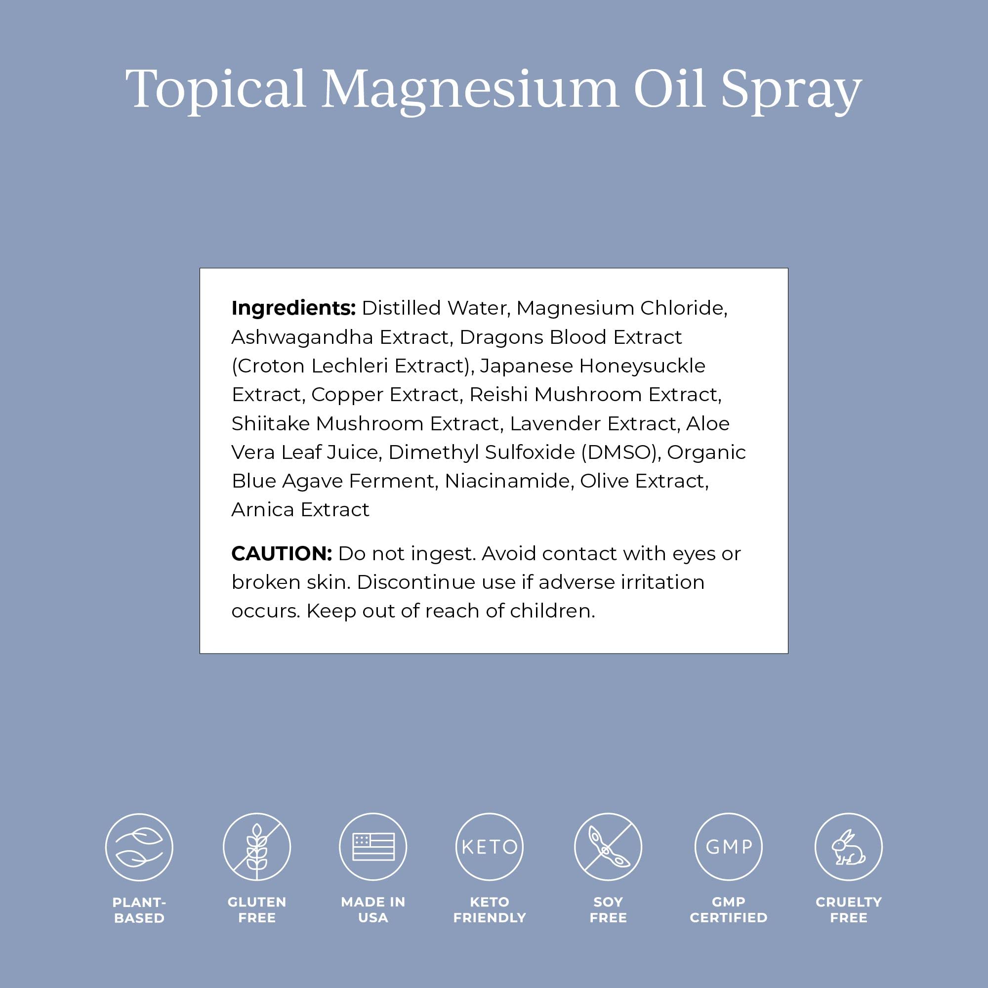 Foto 5 pulgar | Aceite de Magnesio Cymbiotika Topical en Aerosol - Venta Internacional