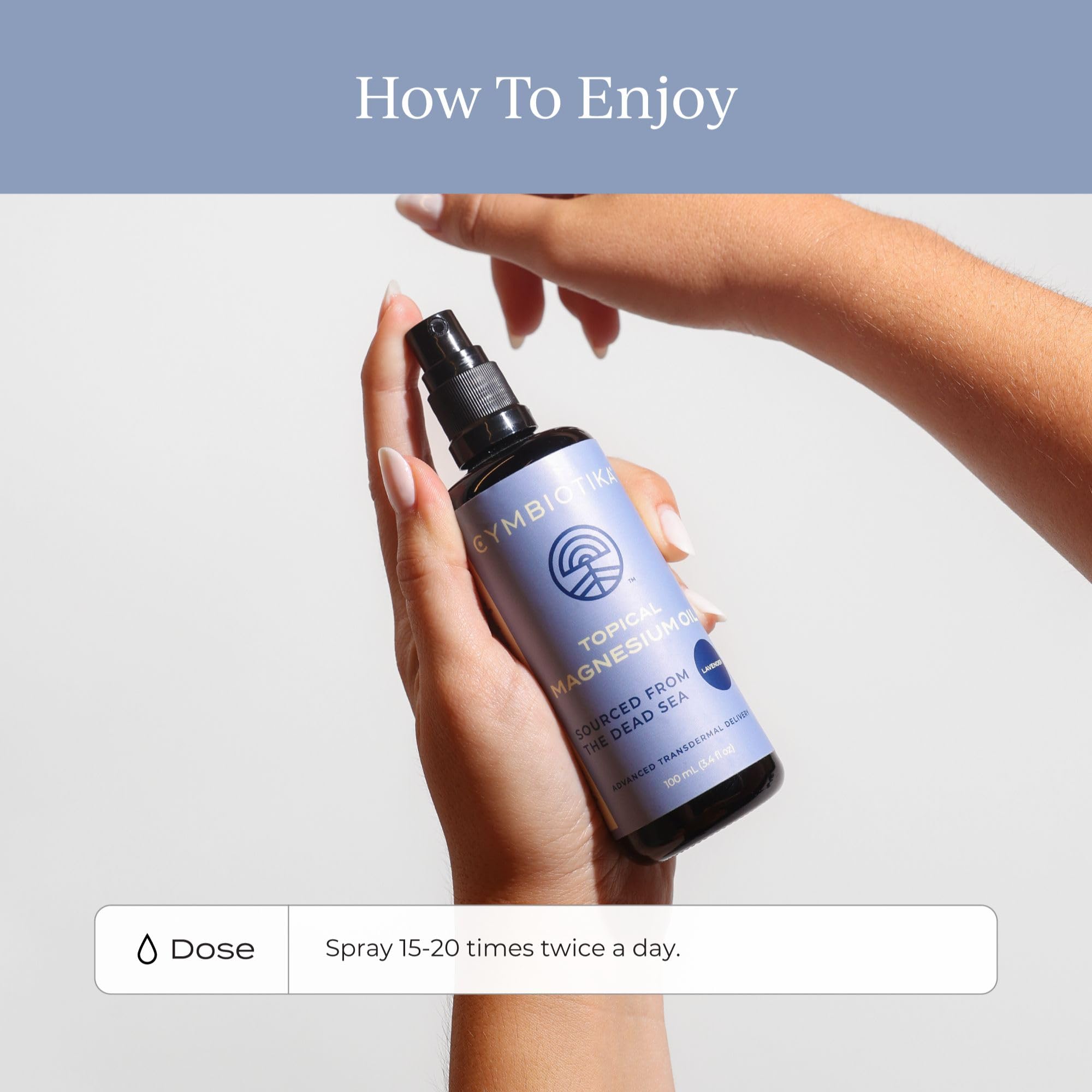 Foto 5 | Aceite de Magnesio Cymbiotika Topical en Aerosol - Venta Internacional