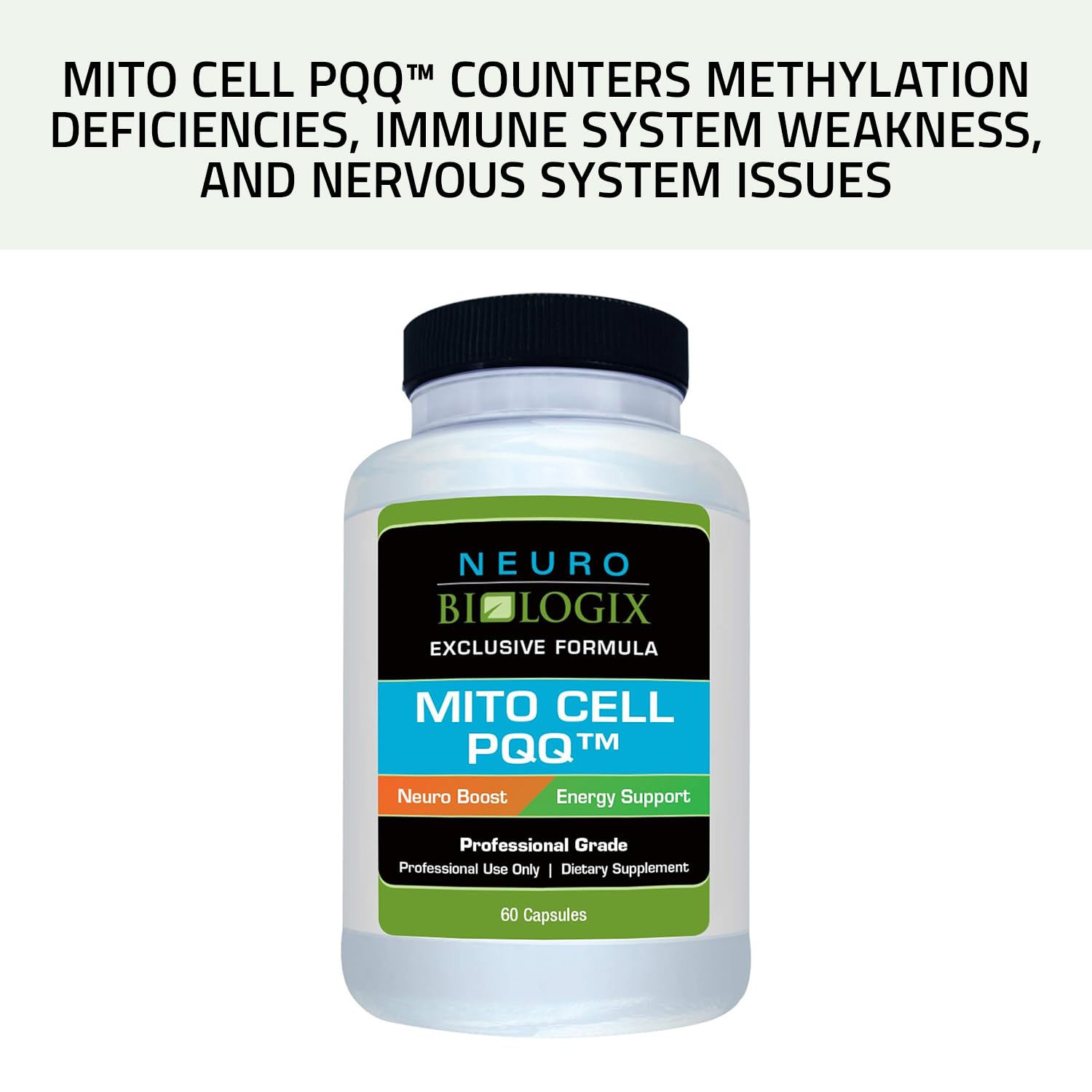 Foto 6 pulgar | Suplemento Neurobiologix Mito Cell Pqq 60 Cápsulas - Venta Internacional