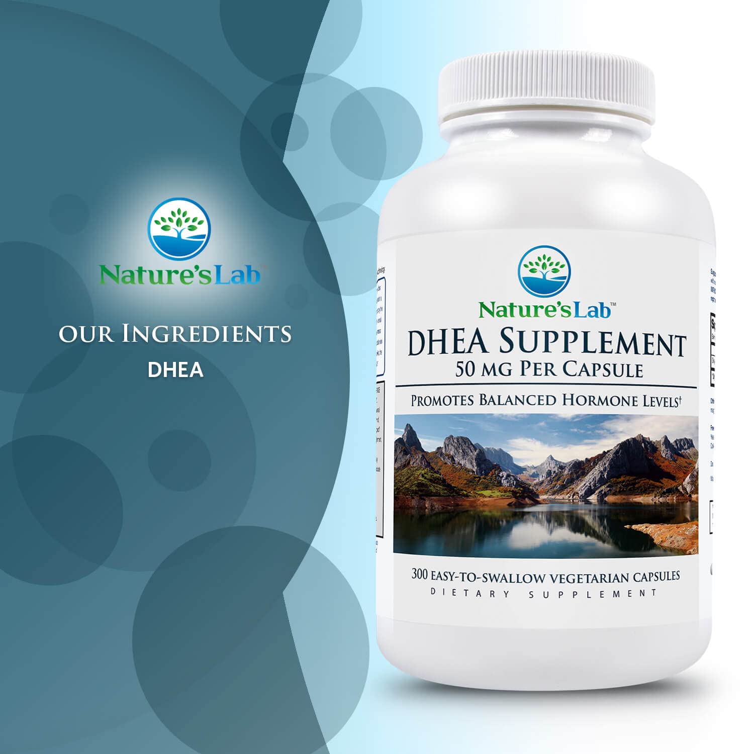 Foto 3 pulgar | Suplemento Nature's Lab Dhea 50 mg 300 Cápsulas - Venta Internacional