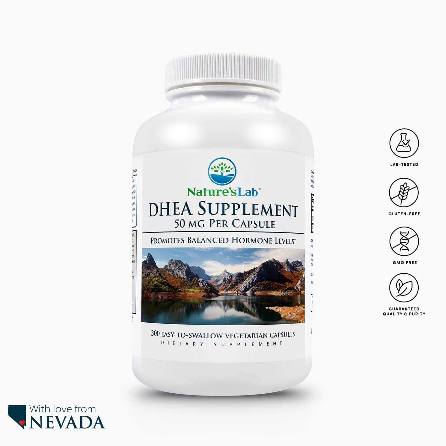 Foto 4 | Suplemento Nature's Lab Dhea 50 mg 300 Cápsulas - Venta Internacional