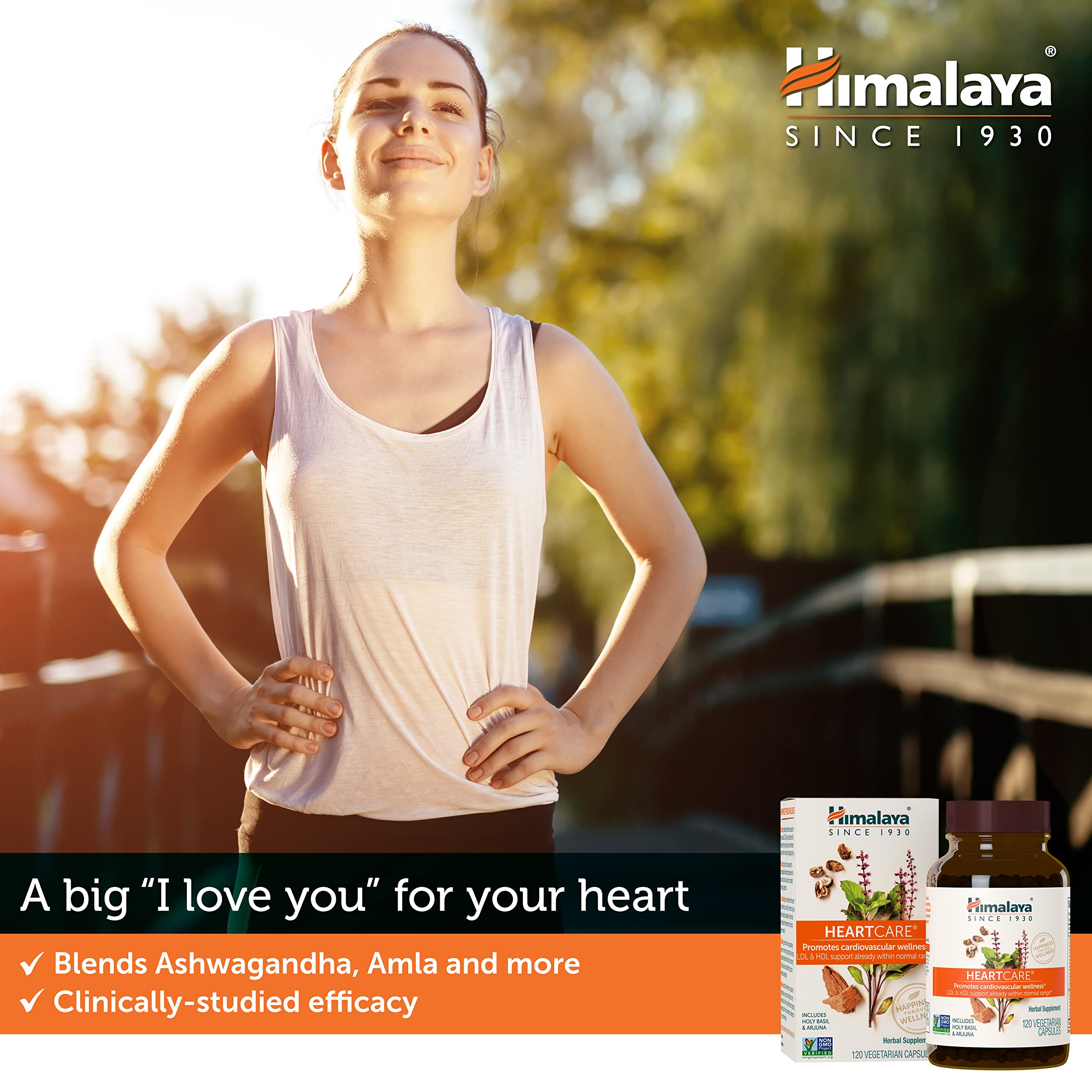 Foto 3 | Suplementos Himalaya Heartcare 720 mg 240 Cápsulas - Venta Internacional