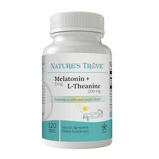 Foto 1 | Suplemento Nature's Trove Melatonina 3 Mg + L Teanina 200 mg - Venta Internacional