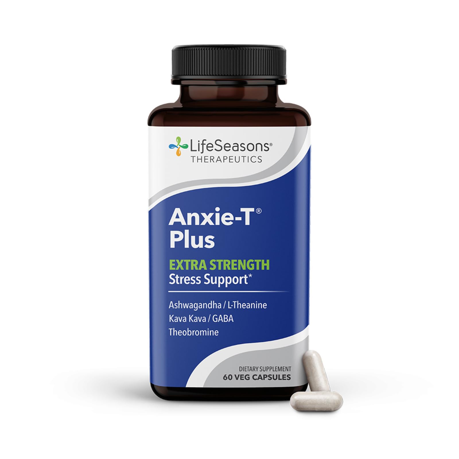 Foto 2 pulgar | Suplemento LifeSeasons Anxie-T Plus Extra Strength 60 Cápsulas - Venta Internacional