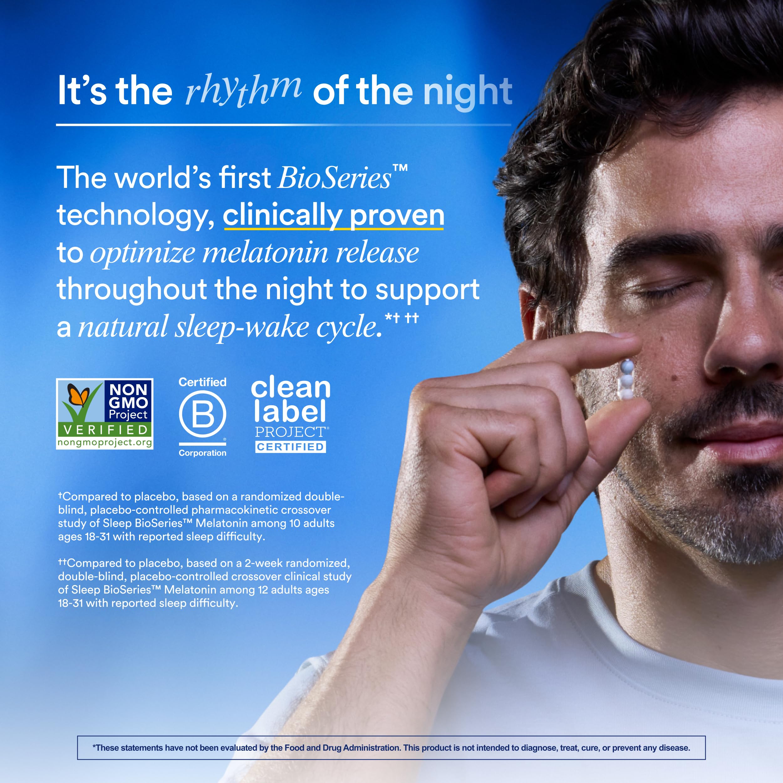 Foto 2 | Suplemento para Dormir Ritual Sleep Bioseries™ Melatonina 20 Cápsulas - Venta Internacional