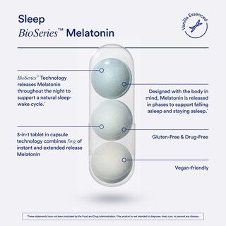 Foto 5 | Suplemento para Dormir Ritual Sleep Bioseries™ Melatonina 20 Cápsulas - Venta Internacional