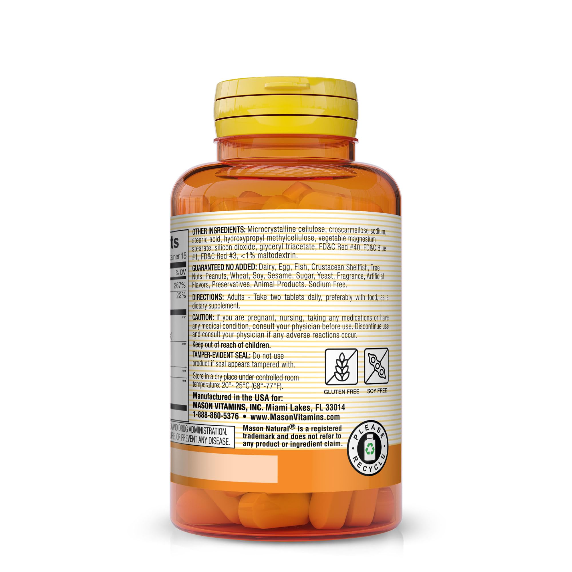Foto 4 pulgar | Suplemento Mason Natural Leg Vein & Circulation 30 Comprimidos - Venta Internacional