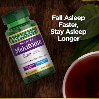 Foto 4 | Suplemento Para Dormir Nature's Bounty Melatonina 5 Mg 120 Comprimidos - Venta Internacional