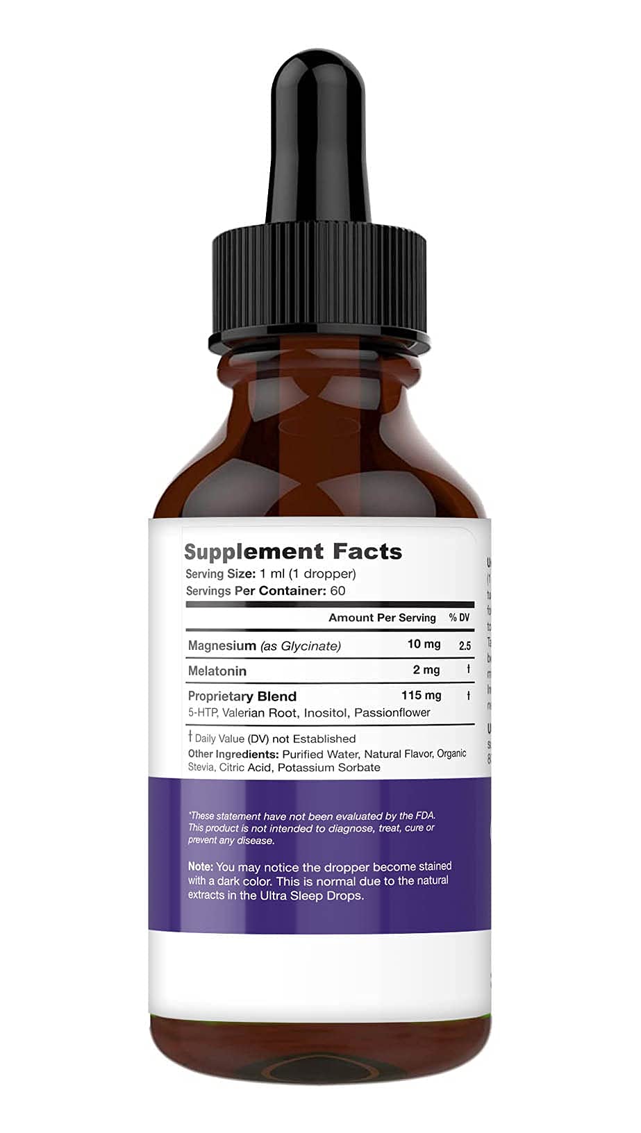 Foto 7 pulgar | Gotas de Melatonina Sleep Aid Ultra6 Nutrition con Raíz de Valeriana - Venta Internacional