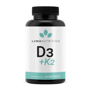 Foto 1 | Suplemento Luma Nutrition De Vitamina D3 + K2, 10000 Ui 60 Cápsulas- Venta Internacional