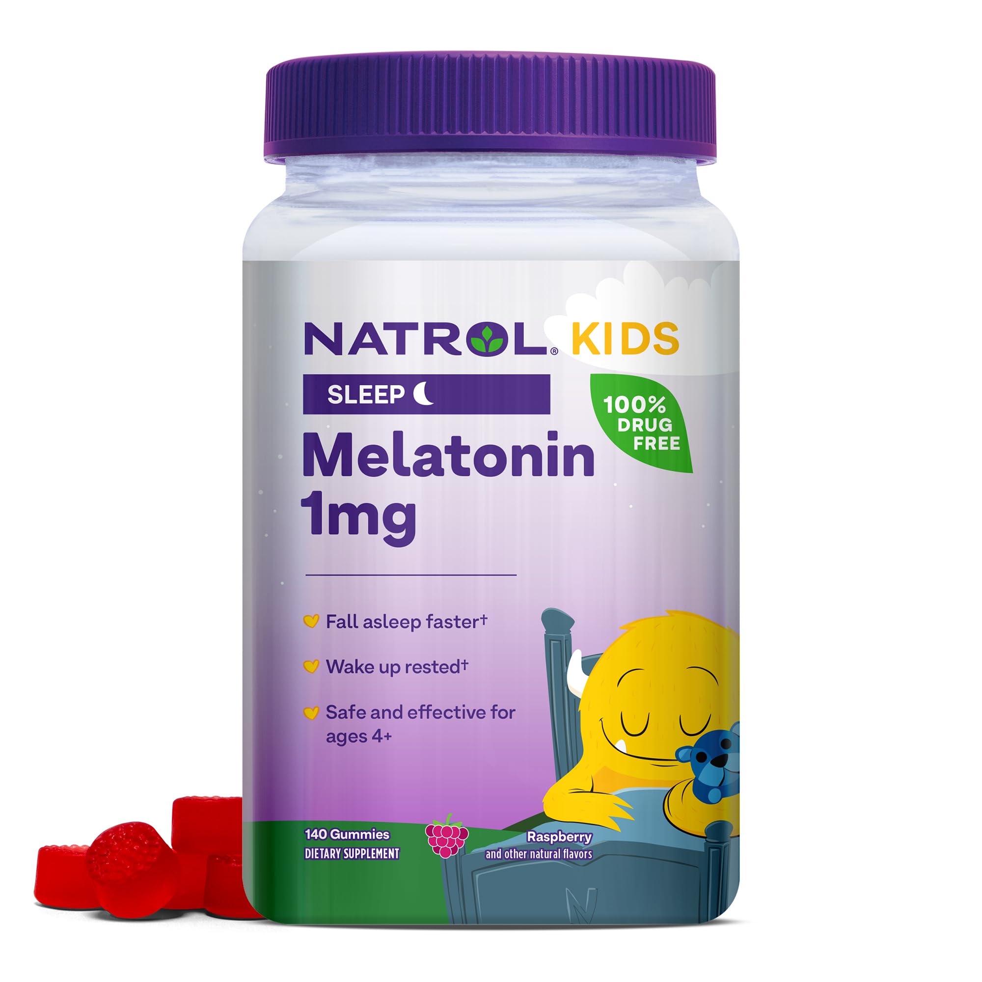 Foto 2 pulgar | Suplemento Natrol Kids de Melatonina 1 mg Gomitas para Dormir 140 Unidades - Venta Internacional