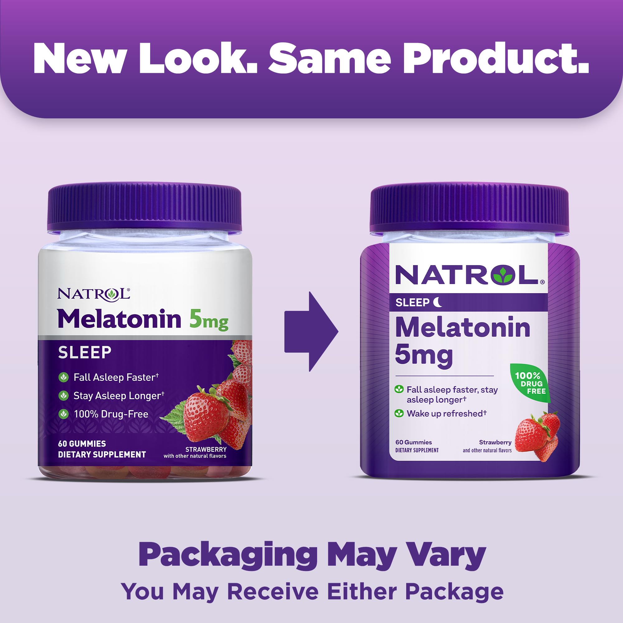 Foto 3 pulgar | Suplementos Natrol Gomitas de Melatonina de 5 mg - Venta Internacional