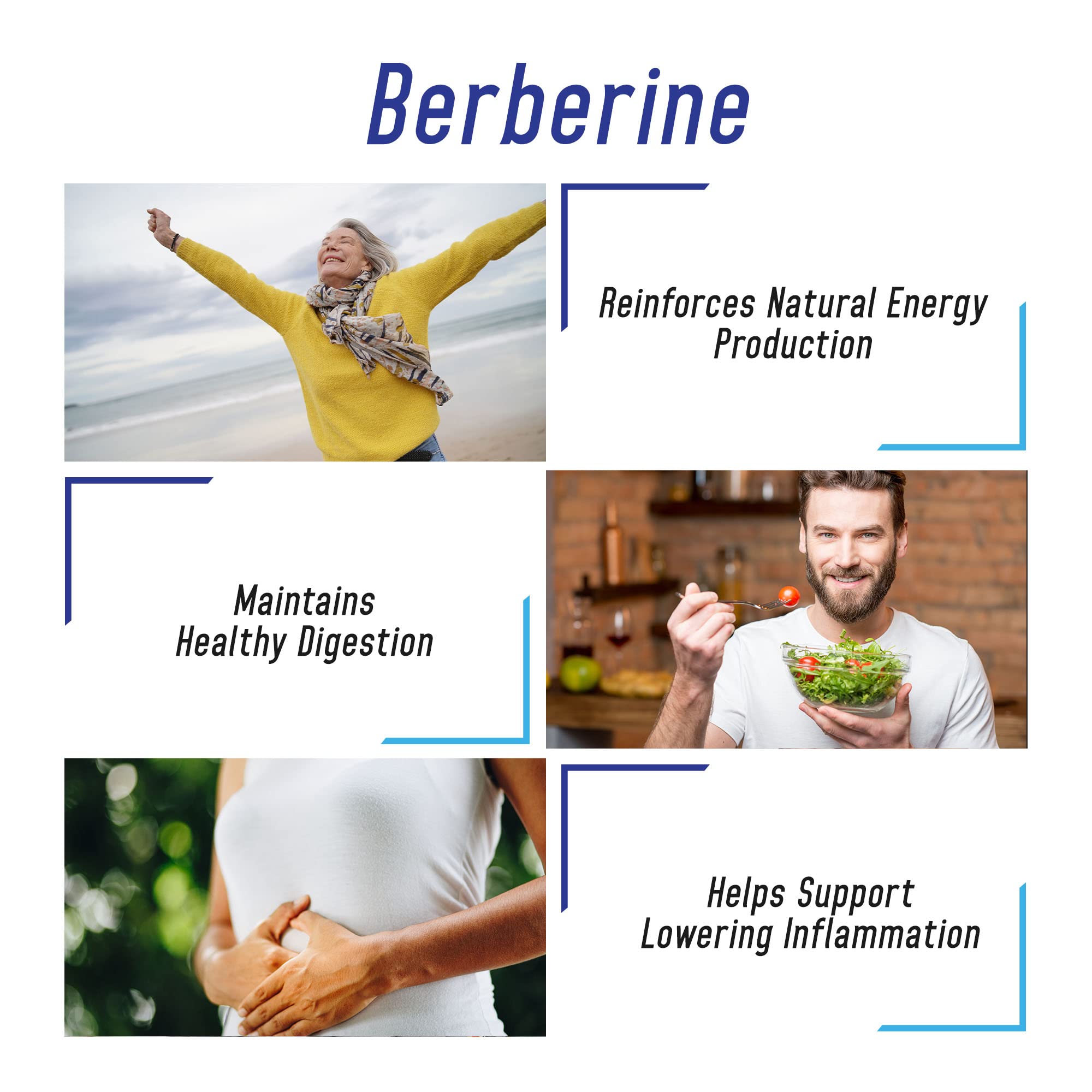 Foto 4 pulgar | Suplemento We Like Vitamins Berberine Hcl 1200 Mg 180 Cápsulas - Venta Internacional