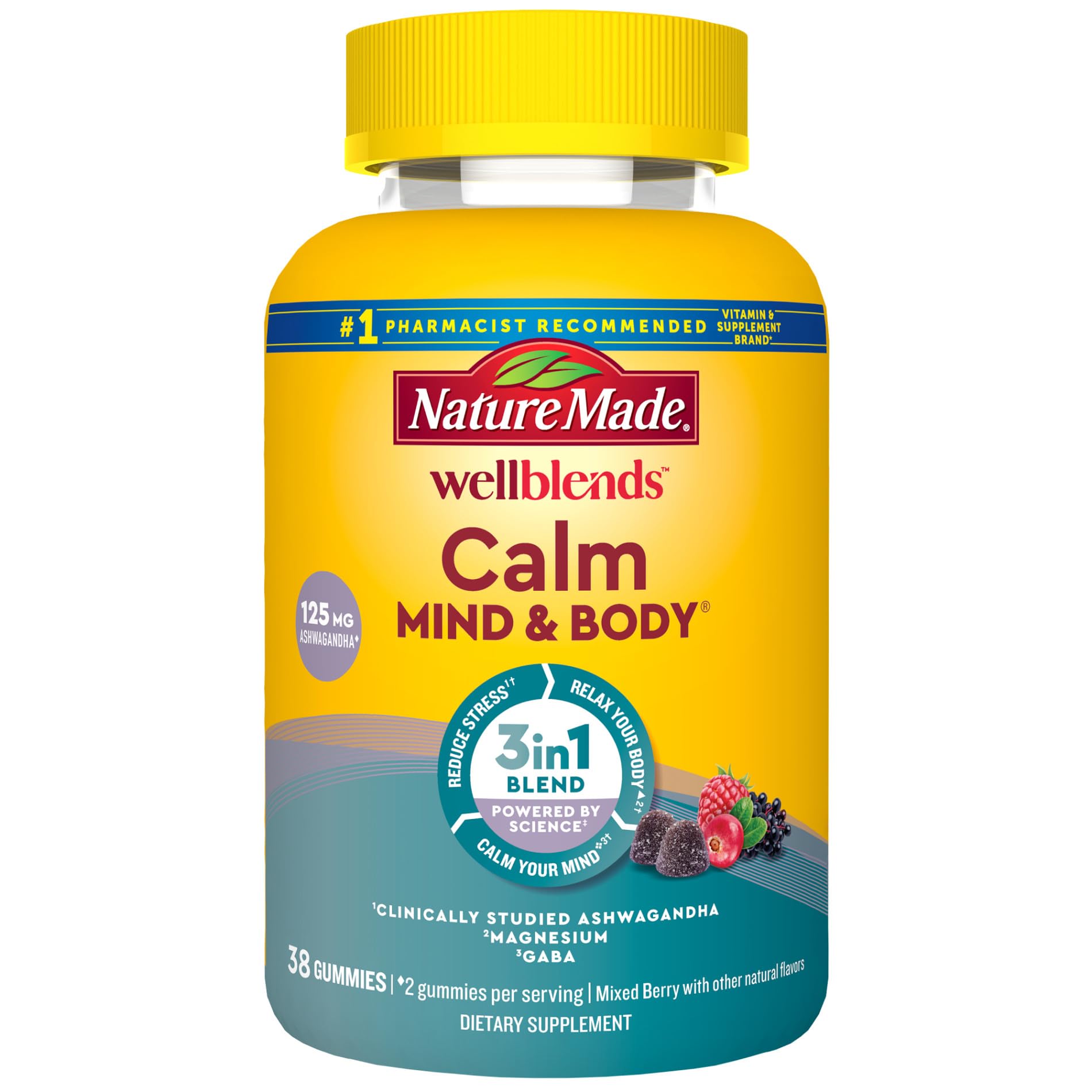 Foto 2 pulgar | Vitaminas Nature Made Calm Mind and Body - Venta Internacional