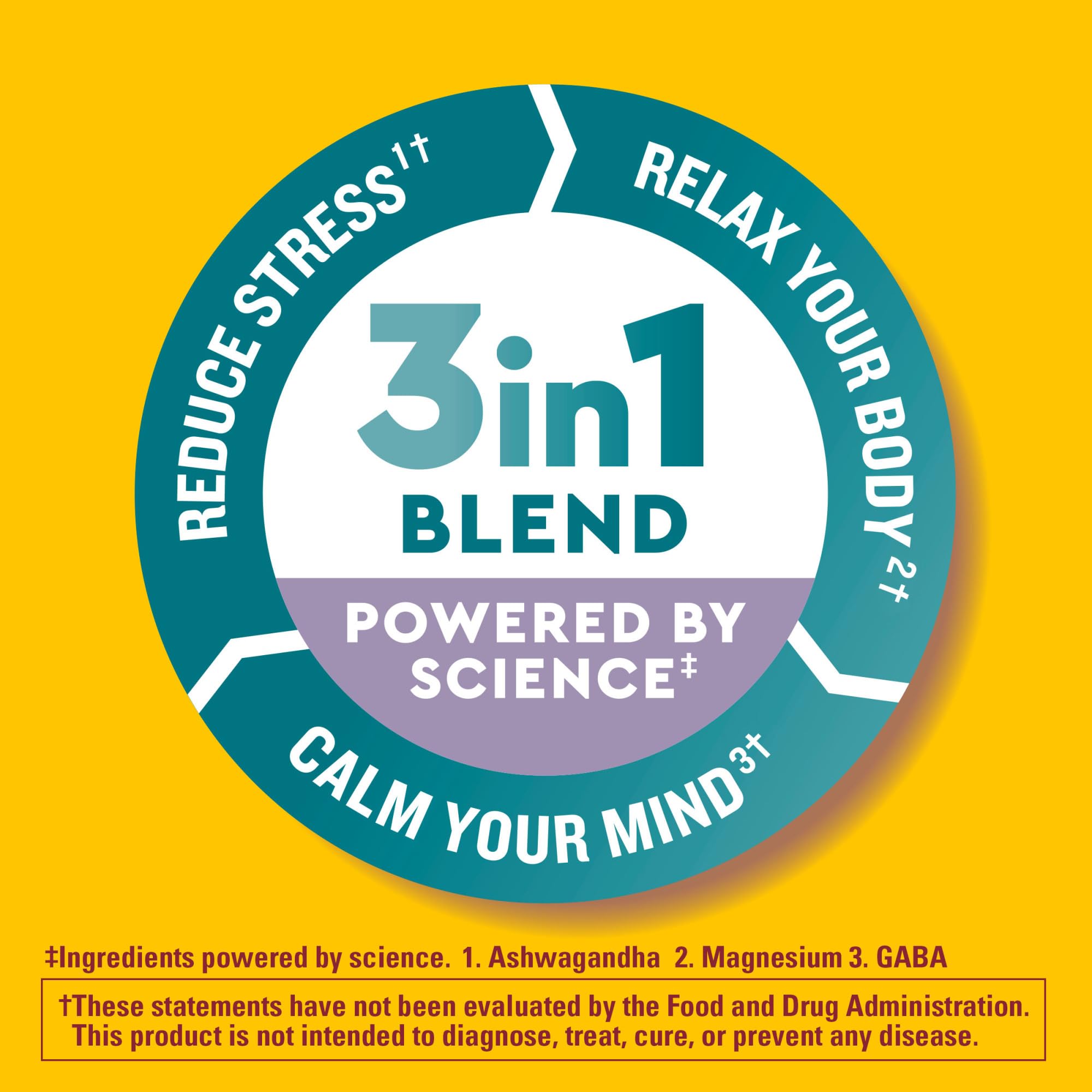 Foto 3 pulgar | Vitaminas Nature Made Calm Mind and Body - Venta Internacional