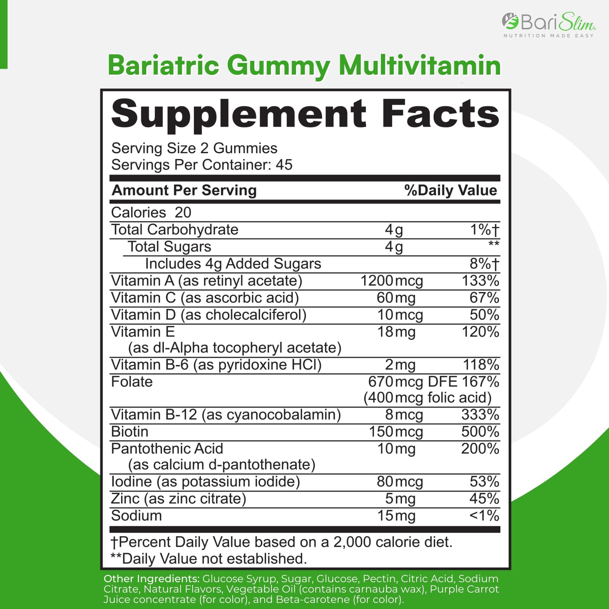 Foto 3 pulgar | Gomitas Multivitamínicas Masticables Bariátricas Barislim  - Venta Internacional