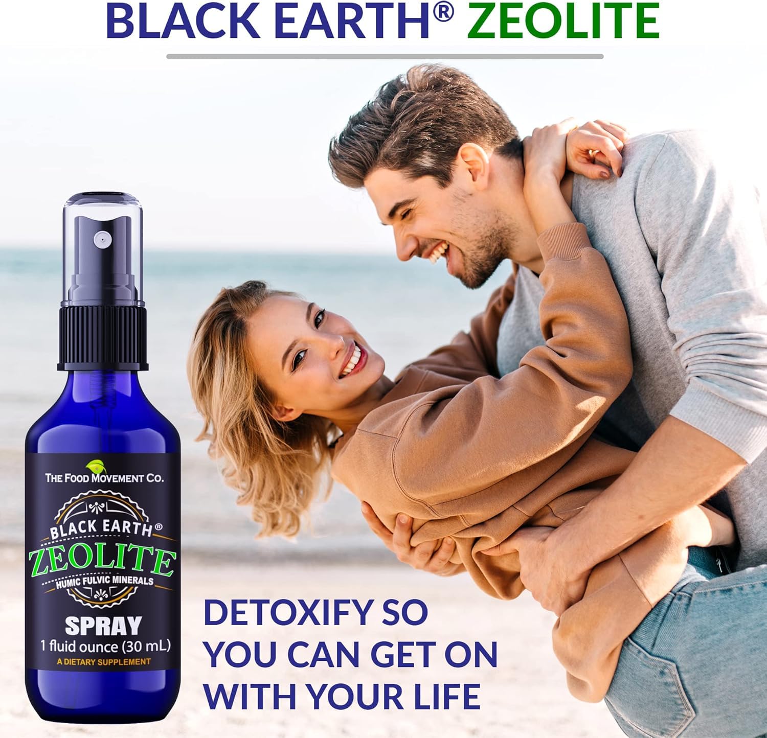 Foto 6 | Suplemento Zeolita Black Earth Con Ácido Fúlvico Húmico 30 Ml 2 Paquetes - Venta Internacional