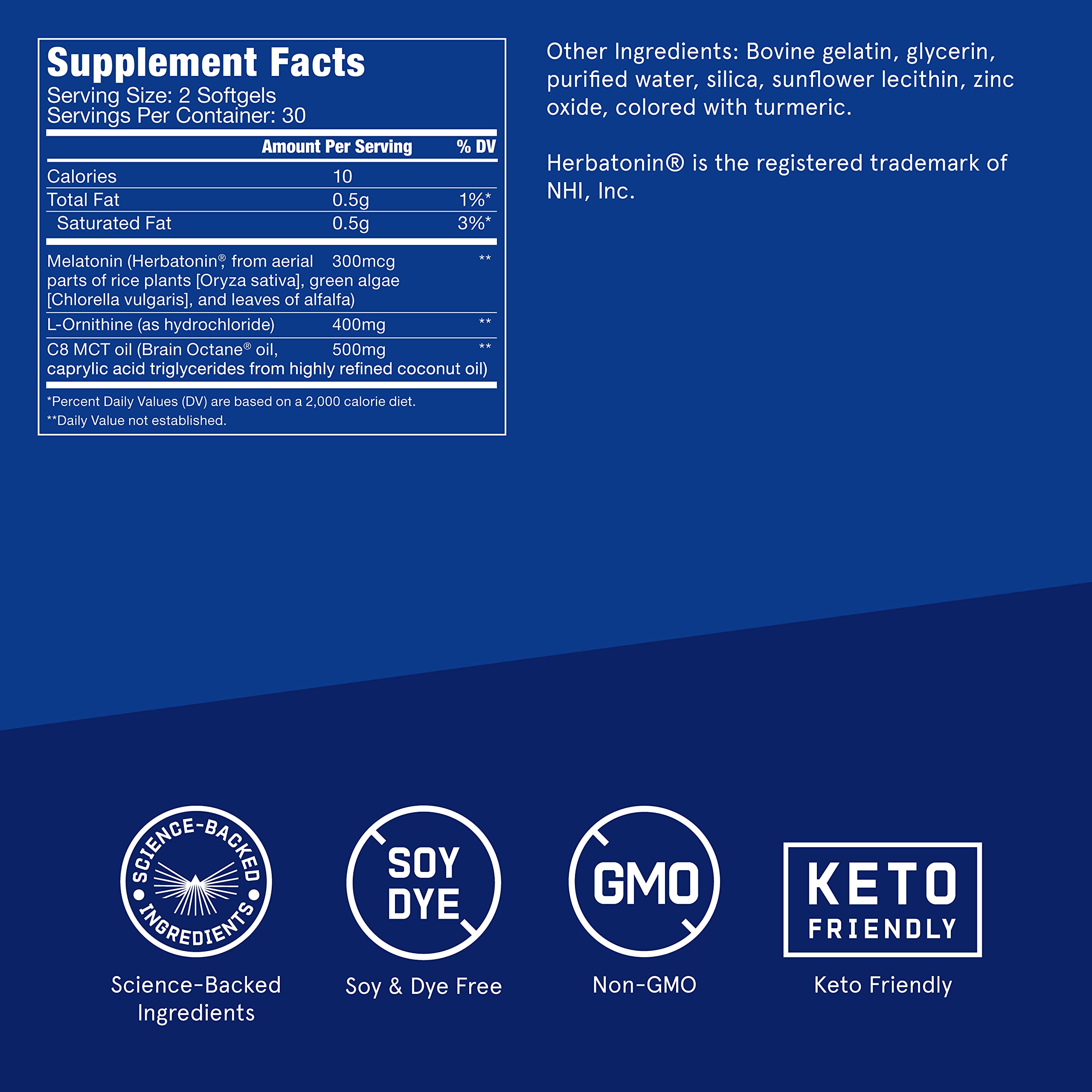 Foto 3 pulgar | Cápsulas Blandas Supplement Bulletproof Sleep Mode 60 Softgels - Venta Internacional