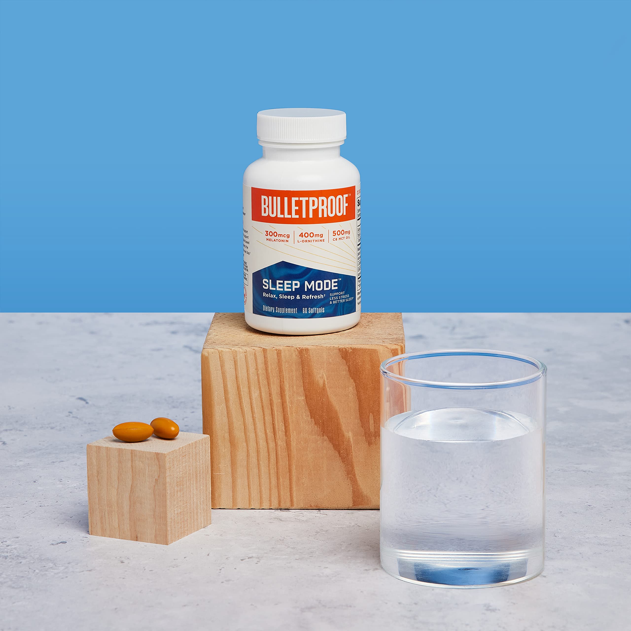 Foto 4 pulgar | Cápsulas Blandas Supplement Bulletproof Sleep Mode 60 Softgels - Venta Internacional