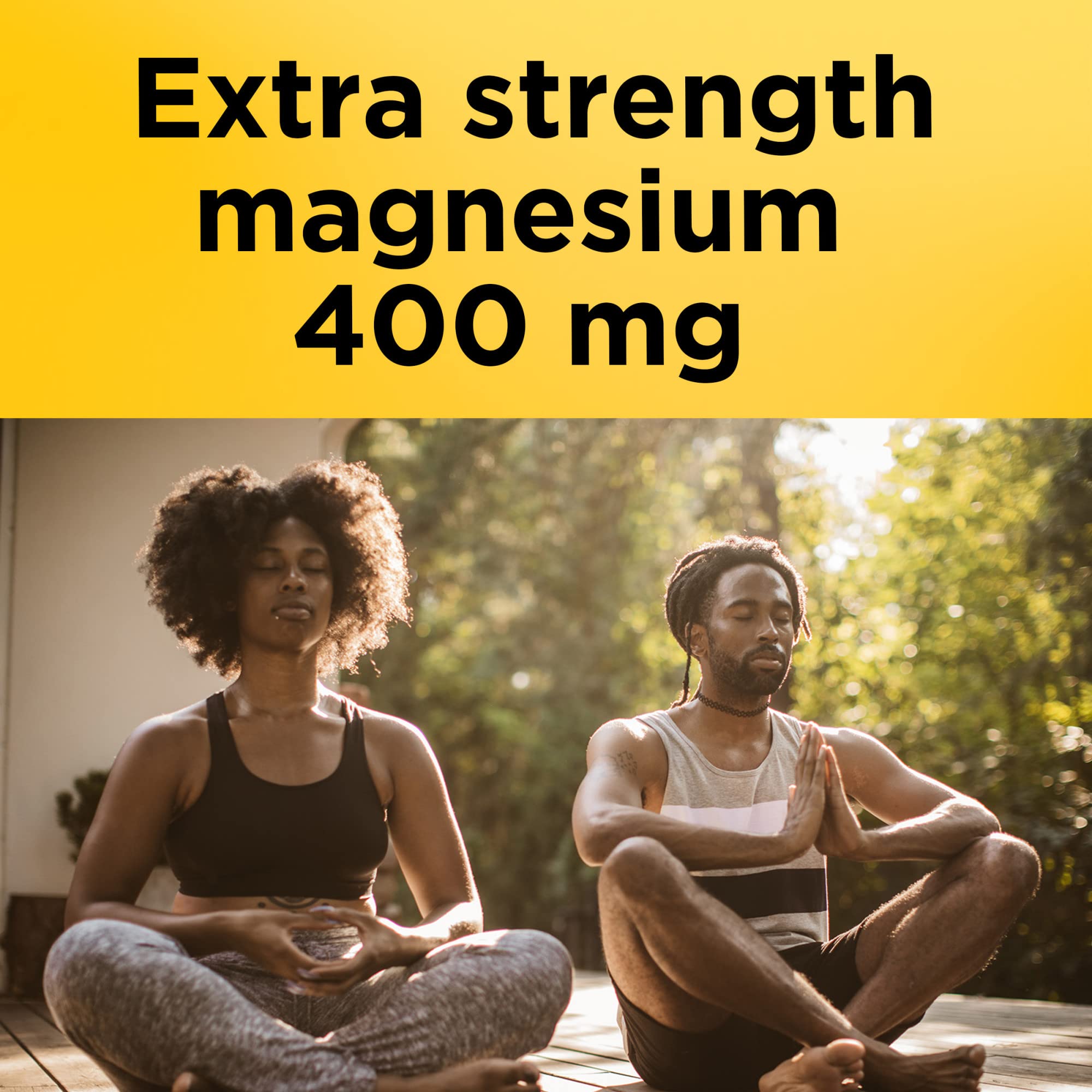 Foto 4 pulgar | Suplemento de Magnesio Nature Made Extra Strength 400 mg 110 Cápsulas Blandas - Venta Internacional