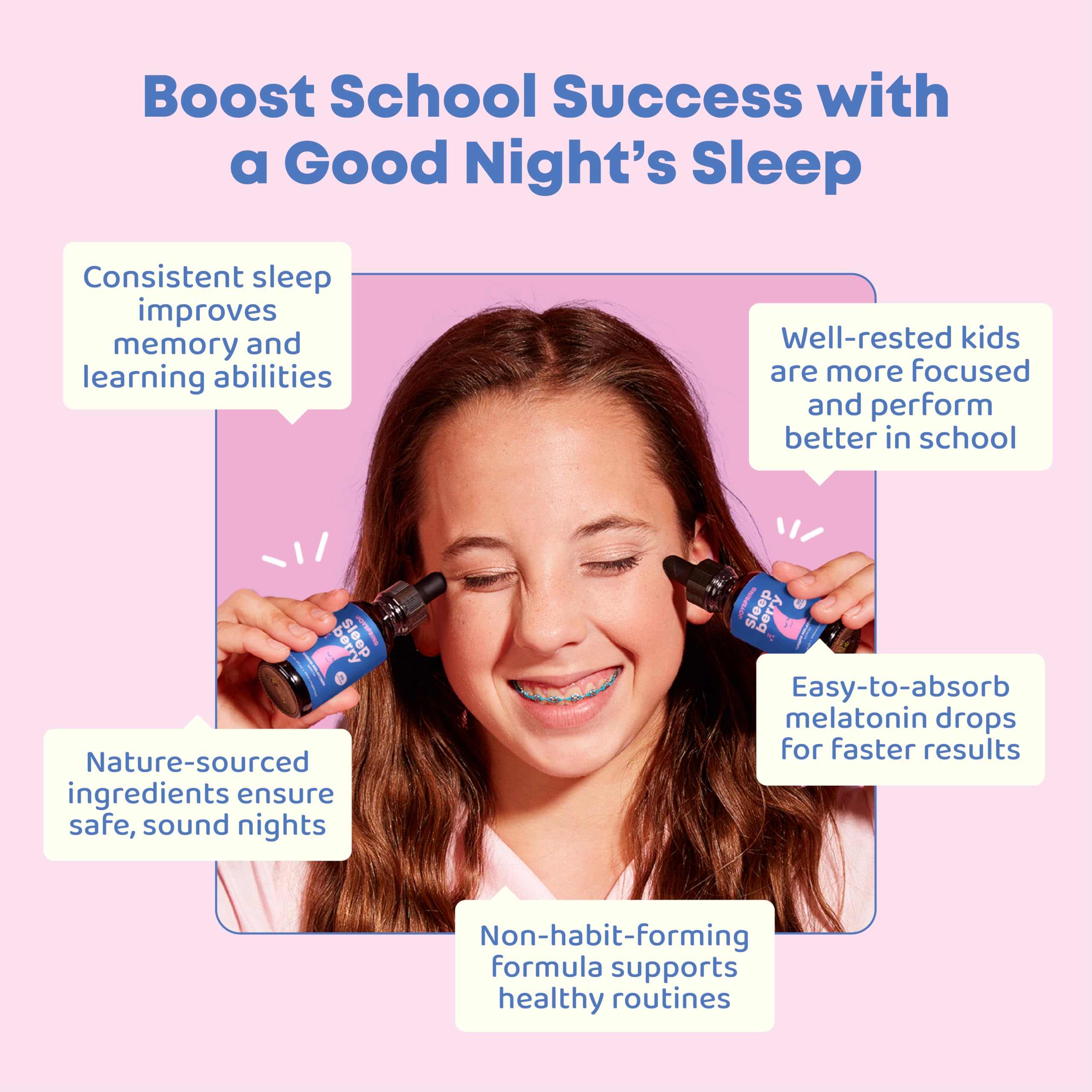Foto 3 pulgar | Suplemento Joyspring para Dormir de Melatonina 30 ml-Venta Internacional