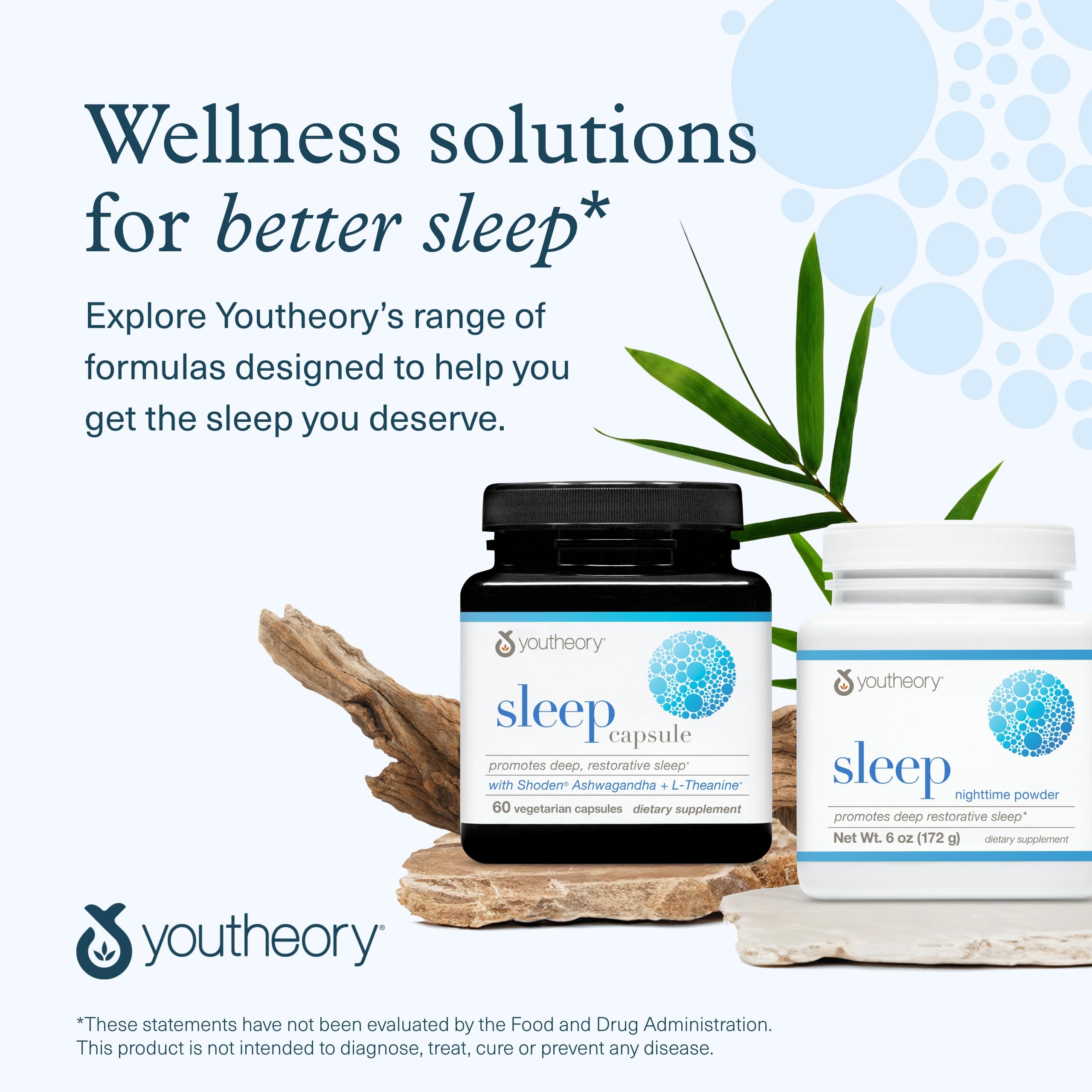 Foto 8 pulgar | Suplemento de Apoyo al Sueño Youtheory Sleep Nighttime Powder 180 ml - Venta Internacional